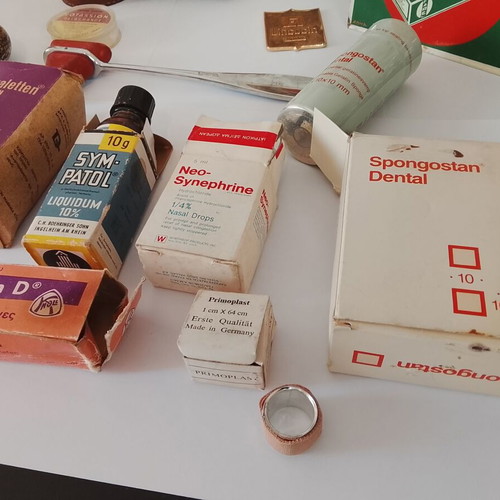 Vintage pharmaceutical and medical advertising collection used