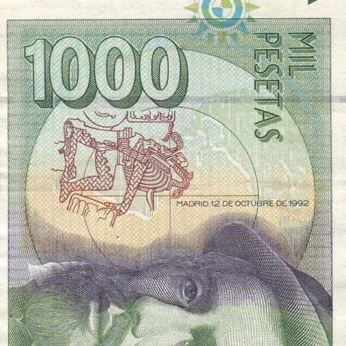 Spanish banknote