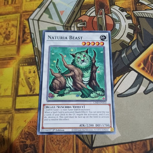 Naturia Beast Yu-Gi-Oh! card near mint