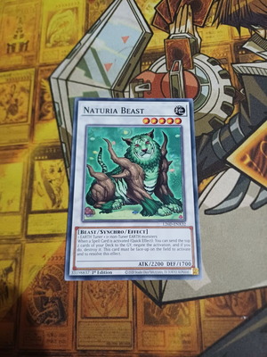 Naturia Beast Yu-Gi-Oh! card near mint