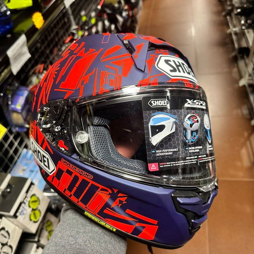 harga helm shoei x14 black X-15 Helmet - Gloss - Size M tested and refined aerodynamics and ventilation performance X Fourteen Fl Face Shoei