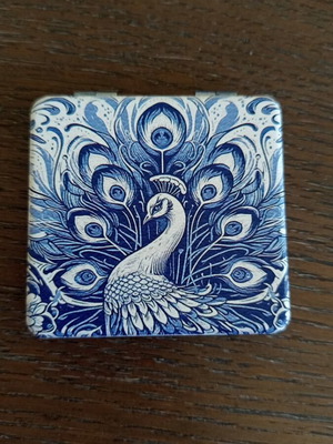 Peacock Compact Mirror new