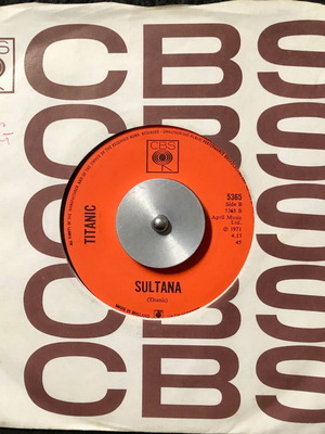 Titanic Sing Fool Sing βινύλιο 7" 45 RPM single σαν καινούργιο, rock