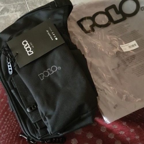 Polo side gun waist and thigh bag new, black