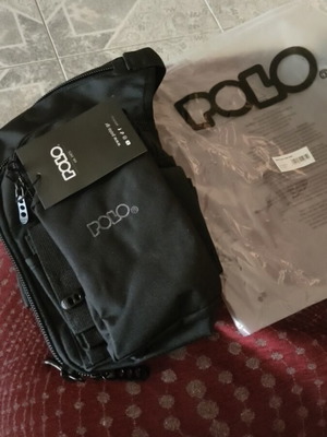 Polo side gun waist and thigh bag new, black