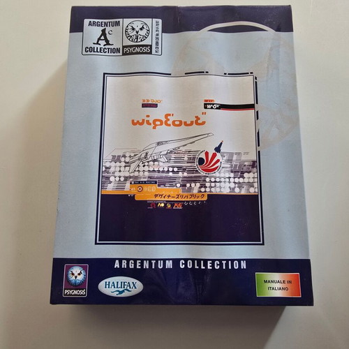 Complete WIPEOUT PC GAME BIG BOX 1995