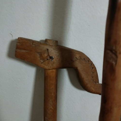 Authentic walking sticks like new, pack of 3