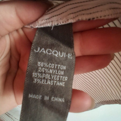 Women's summer shirt like new, black and white, size L