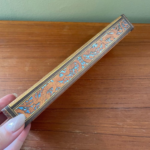 Paperblanks Safavid Leather Look pencil case new with traditional pattern