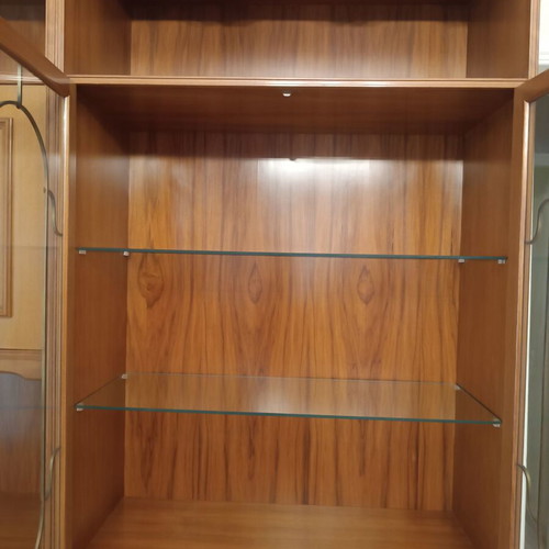 Handmade living room unit walnut veneer like new