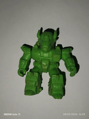 Teratomachos figure used, green