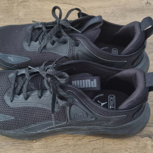 Puma Cell Thrill sneakers size 45, like new, triple black