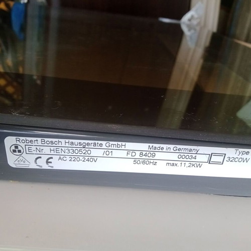 Bosch Type HTHE33 kitchen used with functional spare parts