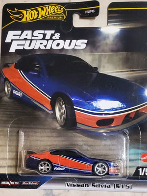 Hot Wheels Premium Fast and Furious Nissan Silvia σφραγισμένο