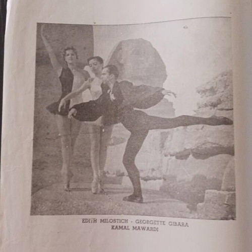 Grand recital de danse Frida Nichols 1954, used, 3 programs