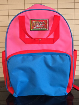 Polo backpack for girls new, colorful with small wallet