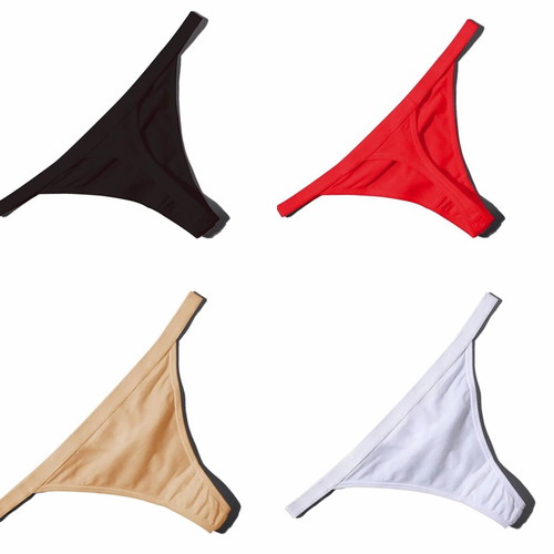 Sexy women's thongs pack of 3 in 4 colors, new