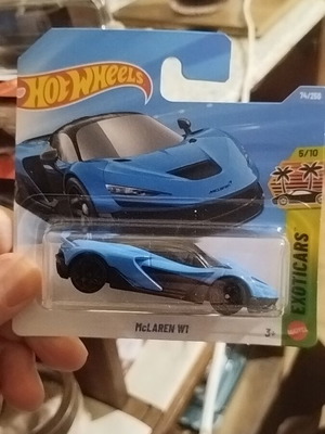 Hot Wheels McLaren W1 diecast car new, HW Exotics 5/10
