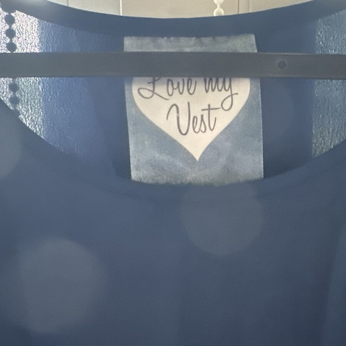 Atmosphere tank top like new, blue, size L