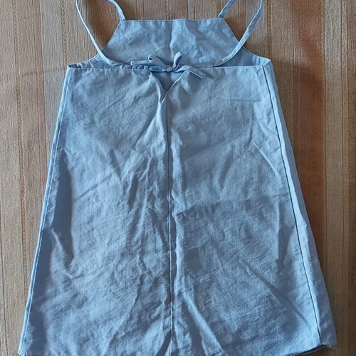 Girls' dress Zara used, blue, size 122 cm