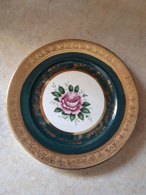 Antique porcelain plates 2 pieces like new