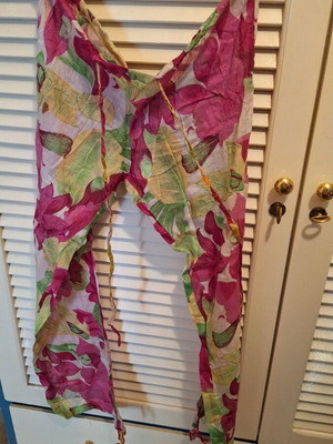 Floral Cotton Pants Celestino new, multicolor, size S