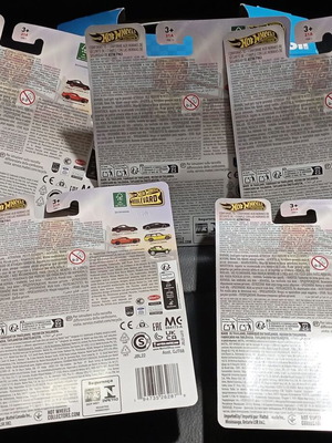 Hot Wheels Premium αυτοκίνητα πακέτο 5 καινούργια