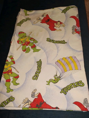 Σεντόνι χελωνονιντζάκι TMNT μεταχειρισμένο, ελληνικής κατασκευής