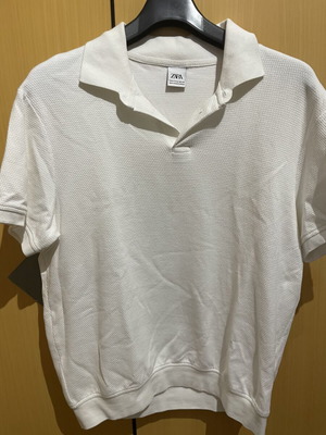 T shirt Zara medium white like new