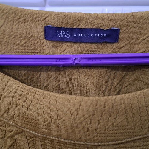 Marks & Spencer dress oil color size L like new unworn