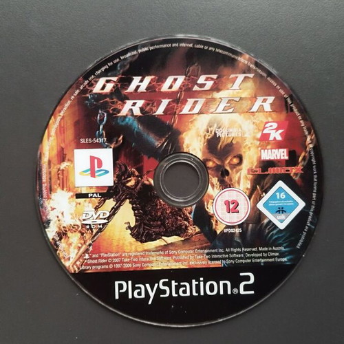 PlayStation 2 Ghost Rider used