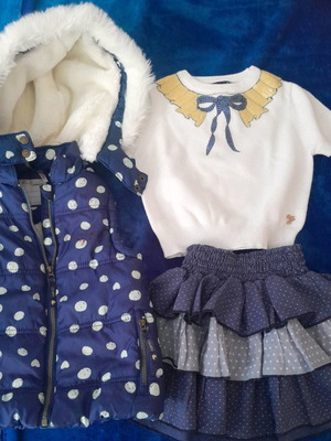 Orchestra set of 3 used pieces for girls aged 2-5