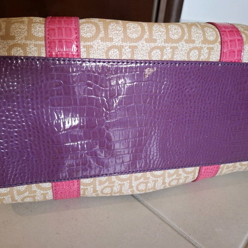 Rocco Barocco multicolor handbag, crossbody option