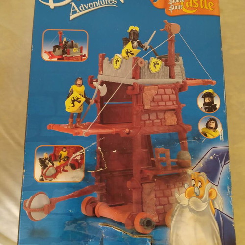 Disney Heroes Castle Sword in the Stone sealed, large tower