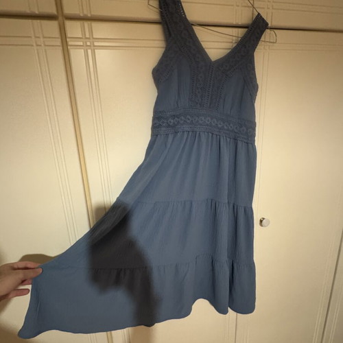 Blue dress size S/M like new