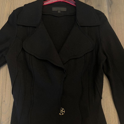 Wool jacket black used