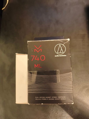 Audio Technica VM740ML cartridge body, VMN20EB needle, Technics & Audio Technica headshells