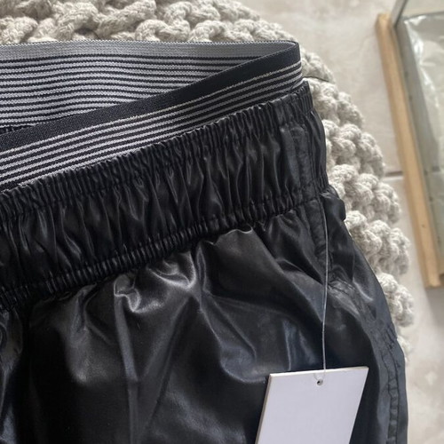 Calvin Klein Small men's swim shorts black with silver and double waistband new