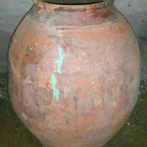 Vintage large rare pithari used