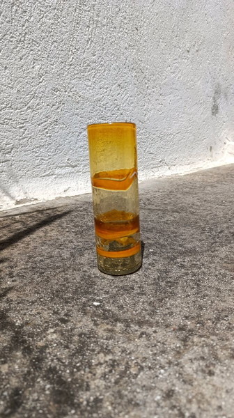 βάζο φυσικό χειροποίητο γυαλι