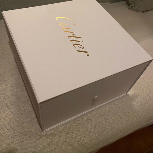 Large Cartier storage box 36x36x22 like new
