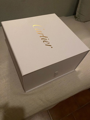 Large Cartier storage box 36x36x22 like new