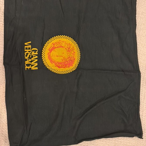 Dustbag Gianni Versace like new, black 53x41 cm