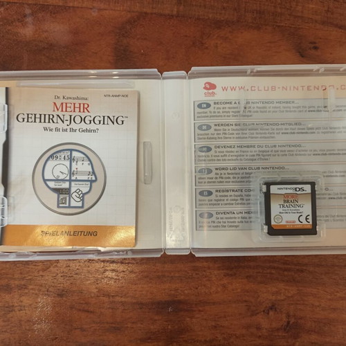 Nintendo DS More Brain Training game used