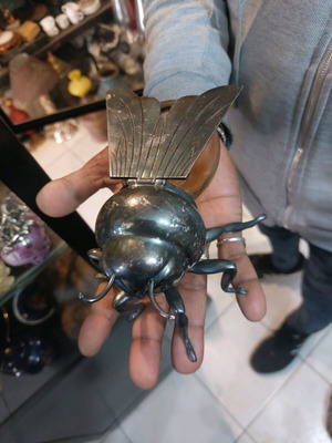 Muppin and Webb Μέλισσα επάργυρη σαν καινούργια, σπάνια