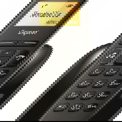 Gigaset A280 Ασύρματο Τηλέφωνο με Ανοιχτή Ακρόαση Μαύρο σαν καινούργιο