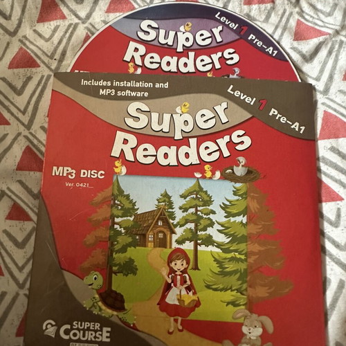 Educational CD/DVD set for learning English like new, 6 pieces