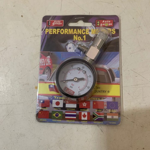 Autogauge tyre pressure gauge barometer like new
