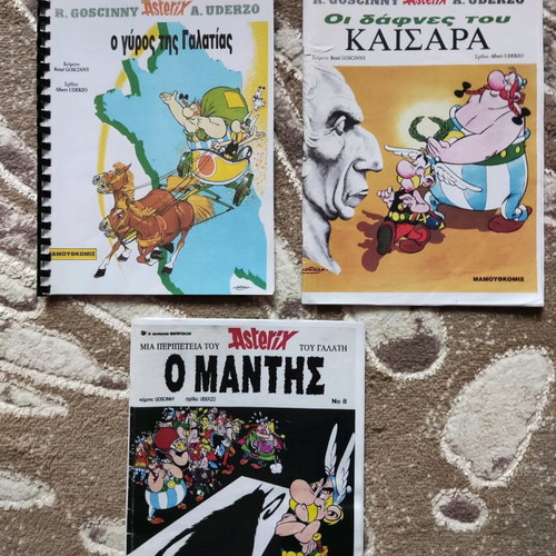 Asterix used 3 issues Mammothcomix 8, 9, 15