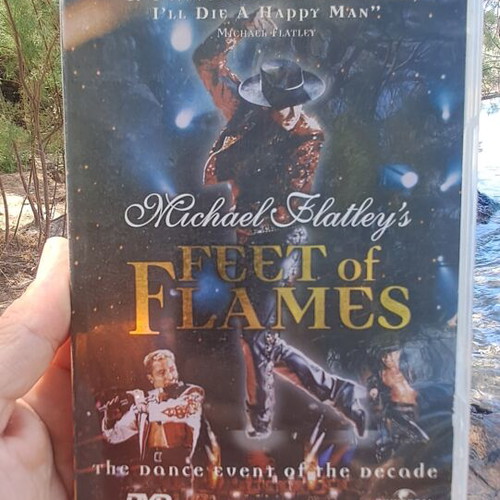 Feet of Flames DVD used, authentic product in excellent condition